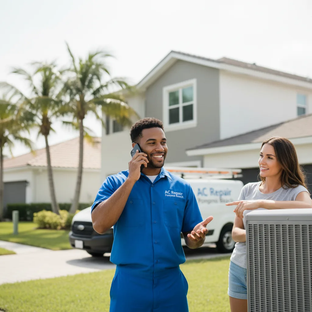 AC Repair Pompano Beach customer support in Newkirk